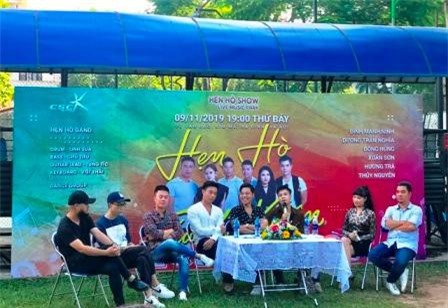 'Hẹn hò show' – show âm nhạc ngoài trời dành cho giới trẻ