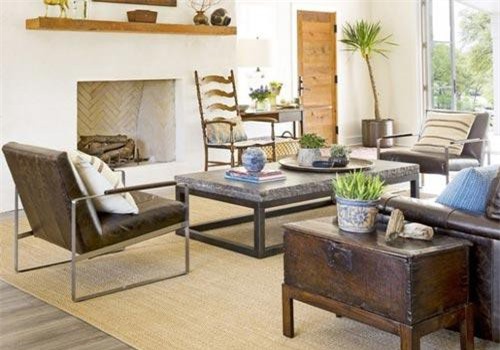 Những phòng khách để mộc vẫn tinh tế 'gây mê' bất cứ ai