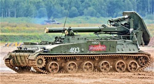 Sức mạnh đáng gờm cối tự hành Tulip thép 2S4 của Nga