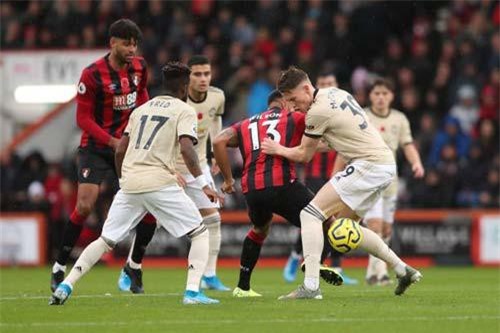 Thi đấu tệ hại, MU thất bại trên sân Bournemouth