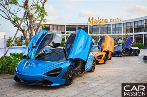 Cùng Cường Đô la khám phá bộ ba siêu xe Mclaren 720S tại Việt Nam