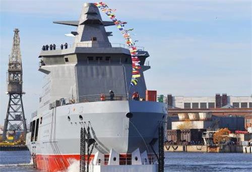 Tàu phá băng Nga đủ sức đánh chìm chiến hạm ngàn tấn