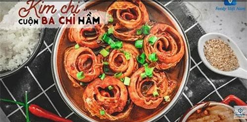 Clip: Cách làm kim chi cuộn ba chỉ hầm thơm ngon khó cưỡng