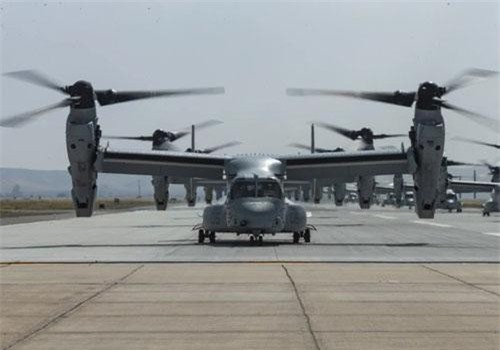 Trực thăng lai siêu dị V-22 Osprey xuất hiện trong chiến dịch tiêu diệt Baghdadi?