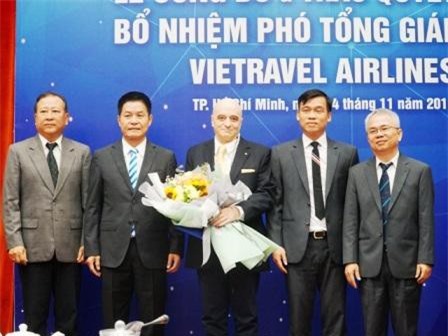 Vietravel Airlines bổ nhiệm phi công người Ý làm Phó Tổng Giám đốc