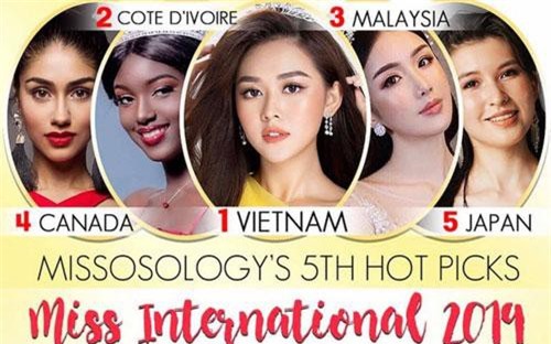 Vượt mặt dàn người đẹp quốc tế, Tường San liên tiếp lọt 17 bảng xếp hạng