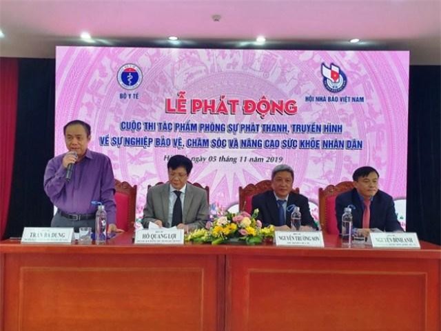 Thi tác phẩm phóng sự phát thanh, truyền hình về sự nghiệp bảo vệ, chăm sóc và nâng cao sức khỏe nhân dân