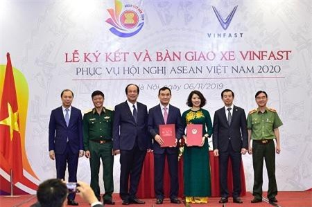 VinFast tài trợ toàn bộ phương tiện di chuyển của ASEAN 2020