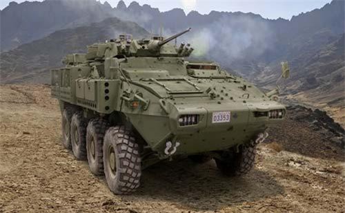 Nhật Bản thử nghiệm xe bọc thép của General Dynamics