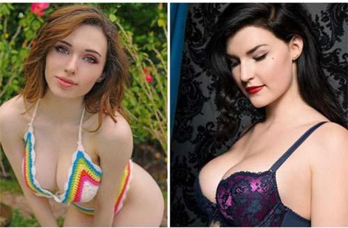 Những nữ streamer xinh đẹp có vòng một 'khủng' nhất thế giới, người 'bèo' nhất cũng từ 86 đổ lên