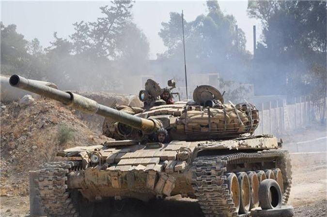Trở lại Tal Tamr, quân đội Syria mang theo nhiều vũ khí hạng nặng - Hình 12 Tro lai Tal Tamr, quan doi Syria mang theo nhieu vu khi hang nang-Hinh-12