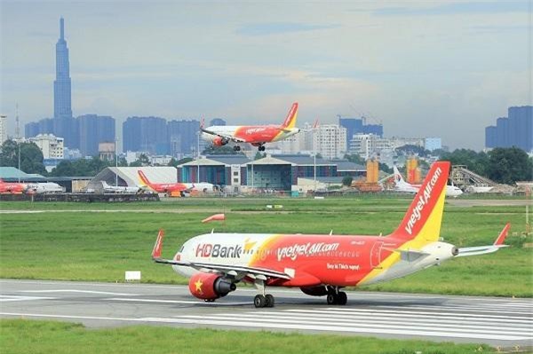 Ảnh hưởng của bão số 6, Vietjet điều chỉnh lịch khai thác các chuyến bay