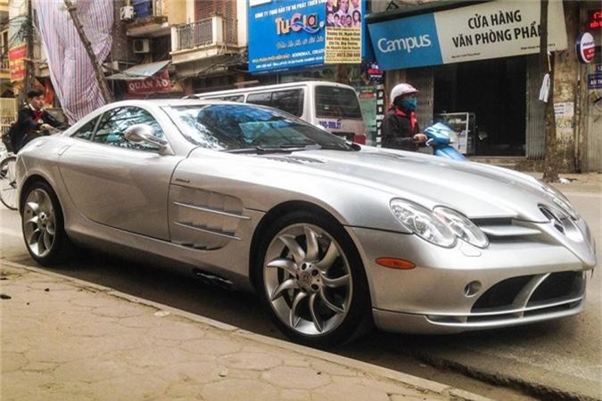 Chi tiết siêu xe Mercedes SLR McLaren độc nhất Việt Nam