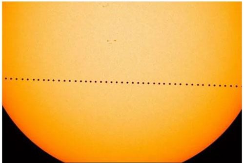 Sao Thủy sắp đi ngang qua hệ Mặt trời