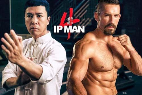 Cơ bắp đồ sộ của cao thủ võ thuật đối đầu Chân Tử Đan trong Diệp Vấn 4