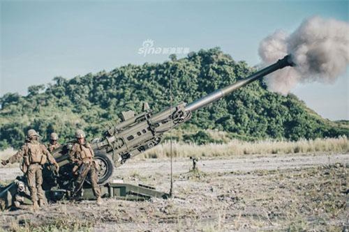 Uy lực khẩu pháo M777 Mỹ vừa khai hỏa sát Biển Đông