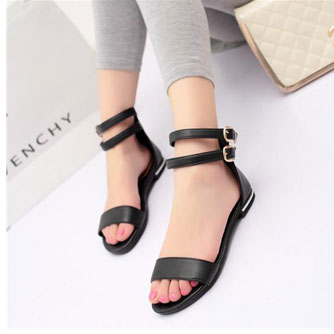 Những kiểu sandal đế bệt giúp các nàng tự tin tỏa sáng