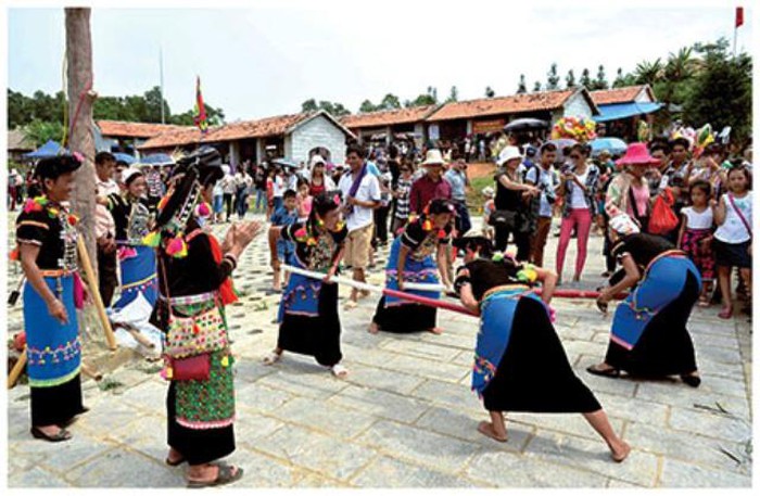 Nhiều hoạt động "Vui Tết Độc lập” tại Làng Văn hóa - Du lịch các dân tộc Việt Nam