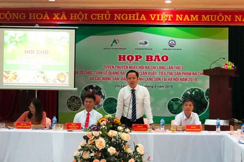 Họp báo thông tin về Ngày hội Na Chi Lăng lần thứ 3