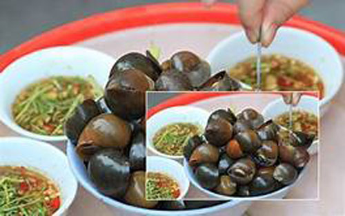 Clip: Đổi vị với món ốc nhồi hấp mẻ cực lạ miệng
