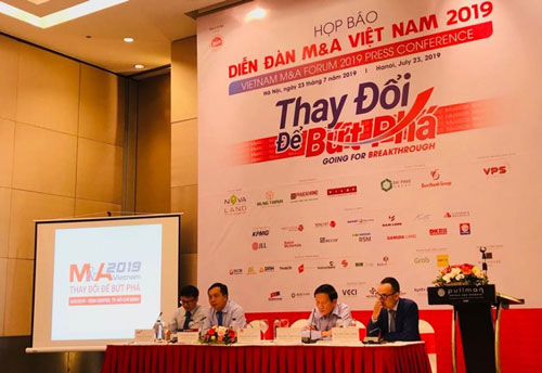 Giá trị M&A năm 2019 có thể cán mốc 6,7 tỷ USD 