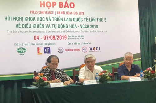 Họp báo giới thiệu Triển lãm quốc tế lần thứ 5 về điều khiển và tự động hóa (VCCA 2019).