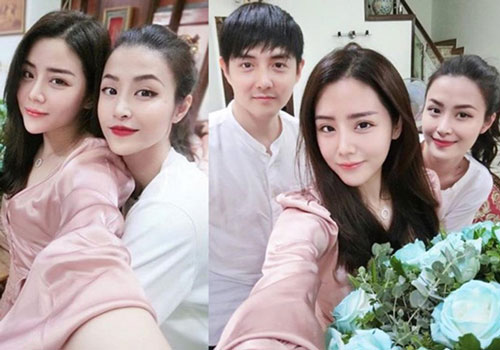 Đọ vẻ gợi cảm của Đông Nhi và cô em chồng xinh như hot girl