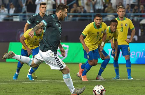 Messi "nổ súng", Argentina "đòi nợ" thành công Brazil