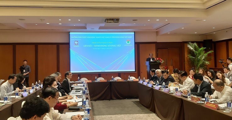 Chủ tịch VINASME: Rất cần giải pháp, ý tưởng đẩy mạnh liên kết - hành động vì hàng Việt