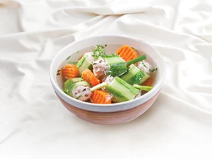 Hướng dẫn nấu món canh dưa leo nhồi thịt ngon, lạ miệng