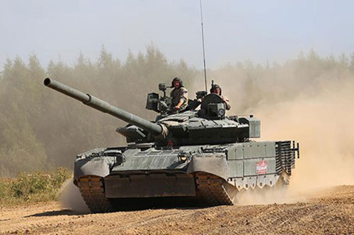 Quân đội Nga thêm phần mạnh mẽ khi tiếp nhận xe tăng T-80BVM