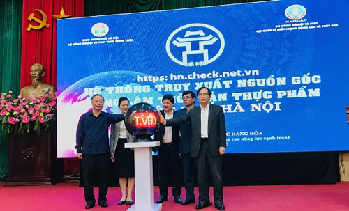 Hà Nội: Chính thức ra mắt Hệ thống thông tin truy xuất nguồn gốc nông sản an toàn