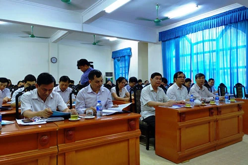 Quang cảnh hội nghị. Quang cảnh hội nghị.