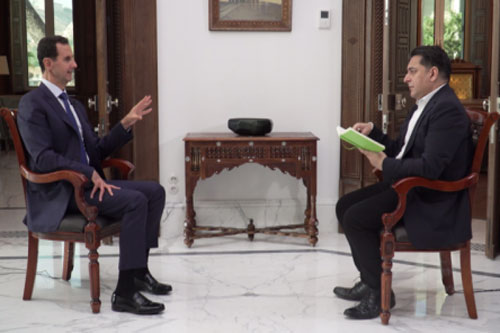 Tổng thống Assad chỉ trích phương Tây sợ người tị nạn Syria