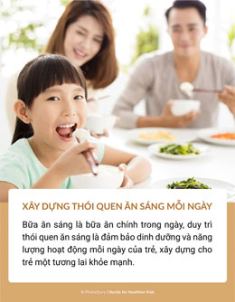 Bí quyết để trẻ ăn sáng với niềm hứng khởi chứ không phải cảm giác bị ép uổng