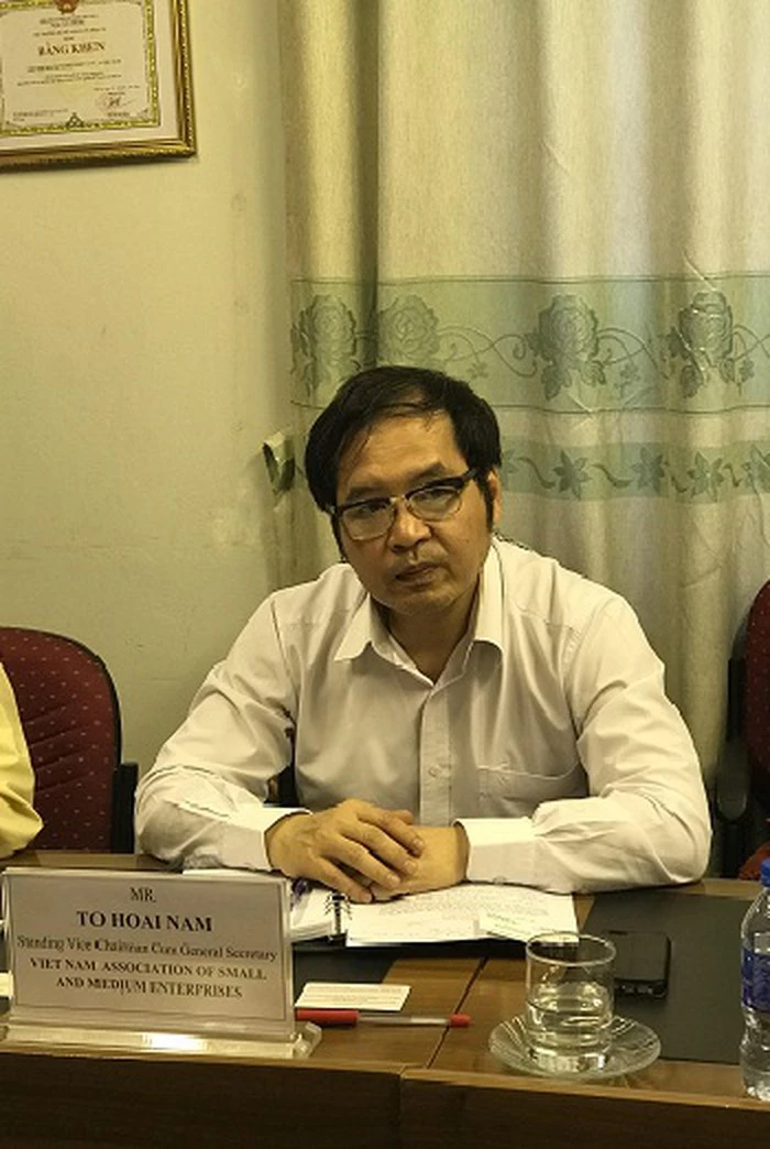 Ông Tô Hoài Nam - Phó Chủ tịch Thường trực kiêm Tổng thư ký VINASME.