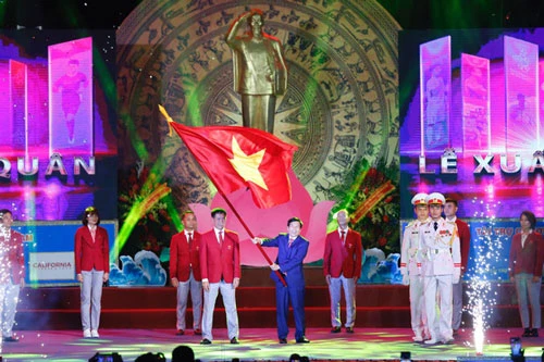 Lễ xuất quân của Đoàn thể thao Việt Nam