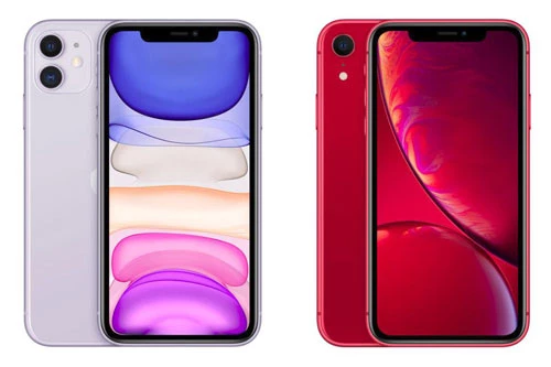 iPhone 11 và iPhone Xr (phải).