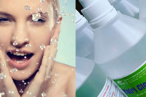 Mẹo chăm sóc da bằng nước muối sinh lý vừa rẻ tiền vừa hiệu quả