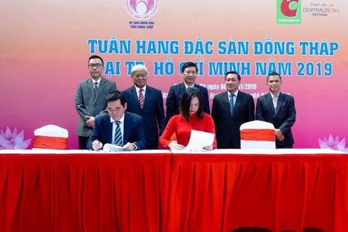 Khai mạc Tuần hàng Đặc sản Đồng Tháp tại Tp. Hồ Chí Minh