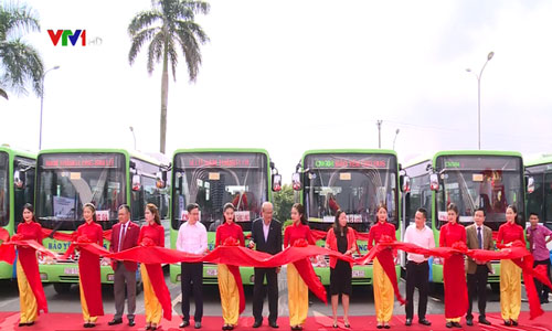 Hà Nội: Mở thêm tuyến xe bus sử dụng nhiên liệu sạch