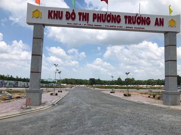 Dự án Phương Trường An cơ sở hạ tầng vẫn chưa hoàn thiện, chưa được sở Xây dựng cho phép giao dịch, bán.