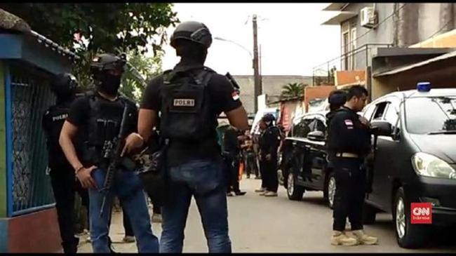 Indonesia bắt giữ 45 nghi can khủng bố