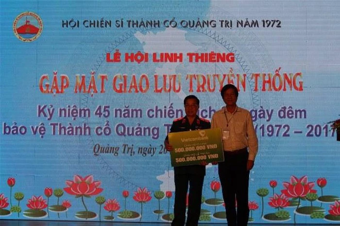 Nhiều tổ chức, cá nhân đã tin tưởng ủng hộ tài chính cho hội của ông Lê Xuân Tánh.