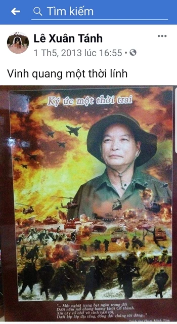 Ông Lê Xuân Tánh chưa từng tham gia quân ngũ nhưng tự mạo nhận chiến công và đeo nhiều Huân chương Quân công.
