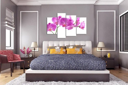 Treo tranh và đèn chùm khiến phòng ngủ nhà bạn phạm phong thủy?