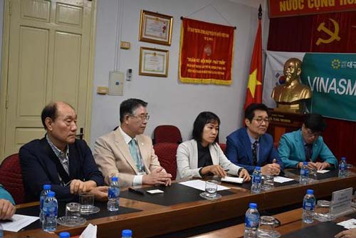 VINASME tiếp đoàn Hiệp hội Doanh nghiệp công nghiệp nhỏ và vừa Thành phố Daegu (Hàn Quốc)