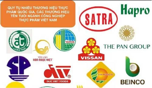 Triển lãm quy tụ nhiều thương hiệu thực phẩm quốc gia, các thương hiệu tên tuổi ngành công nghiệp thực phẩm Việt Nam