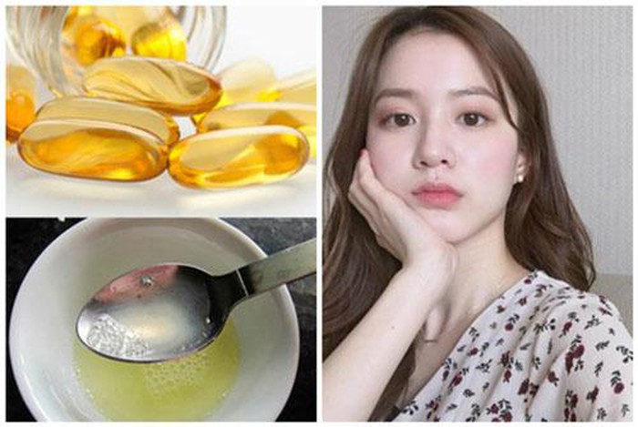 Dùng 1 viên vitamin E theo cách này, da cứ thế hồng hào- căng bóng chẳng cần tốn tiền mua mỹ phẩm