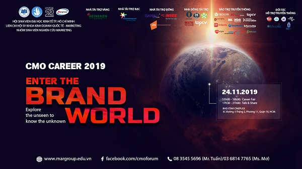 CMO CAREER 2019 “lột xác” với chủ đề hoàn toàn mới